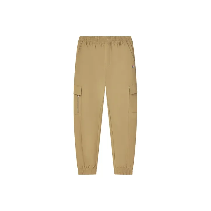 FILA Casual Pants Men Yellow Earth Khaki-0