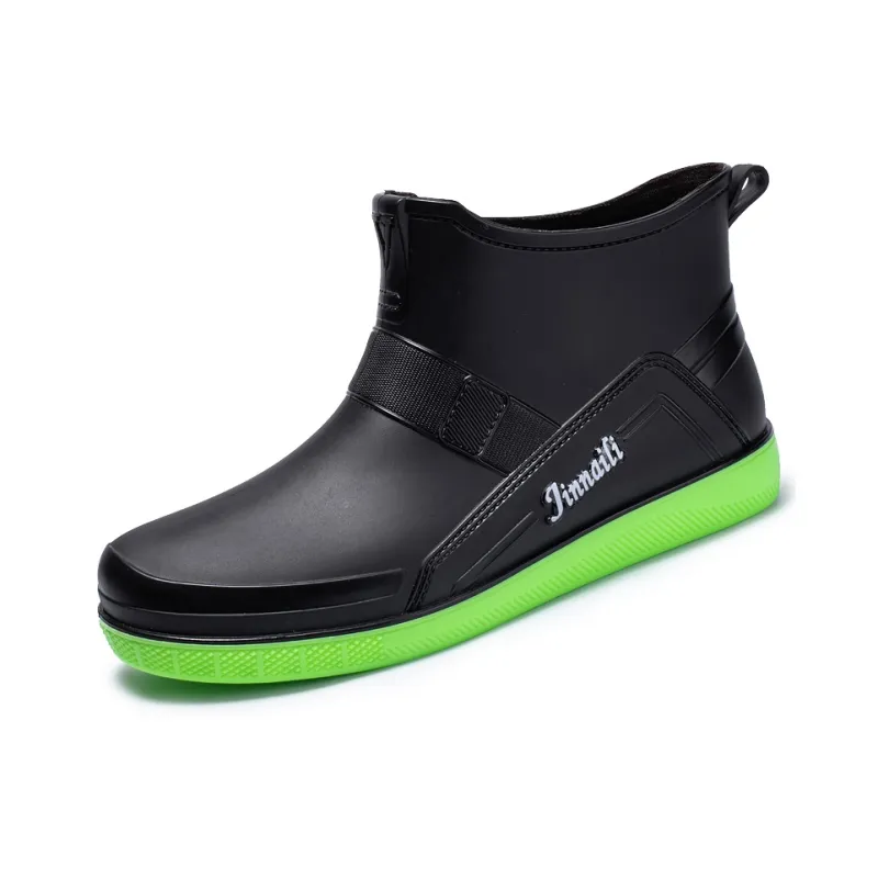 LONGYING Rain Boots Men-11