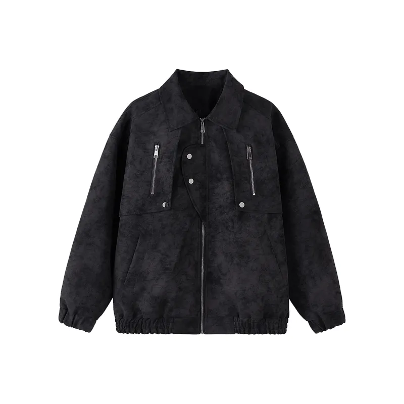 MONOLOGE Spring And Fall Jacket Unisex-3