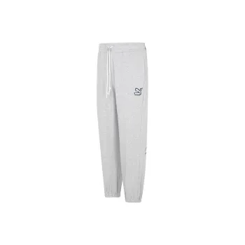PUMA Knitted Sweatpants Men Gray