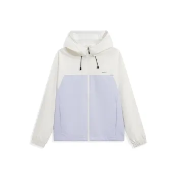 XTEP Trench Coat Unisex Sheer Purple