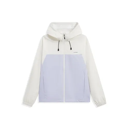 XTEP Trench Coat Unisex Sheer Purple