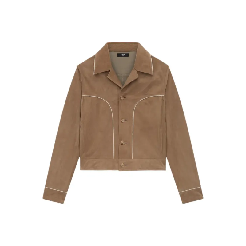 AMIRI SS25 Jackets Coats Men's Camel Brown-0