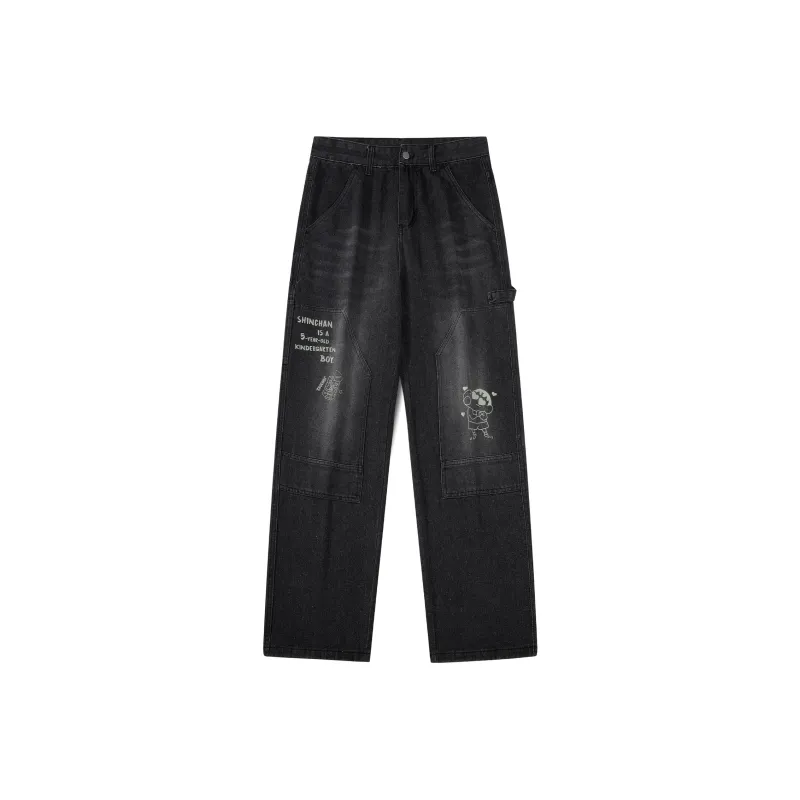 Crayon Shinchan Jeans Unisex-0