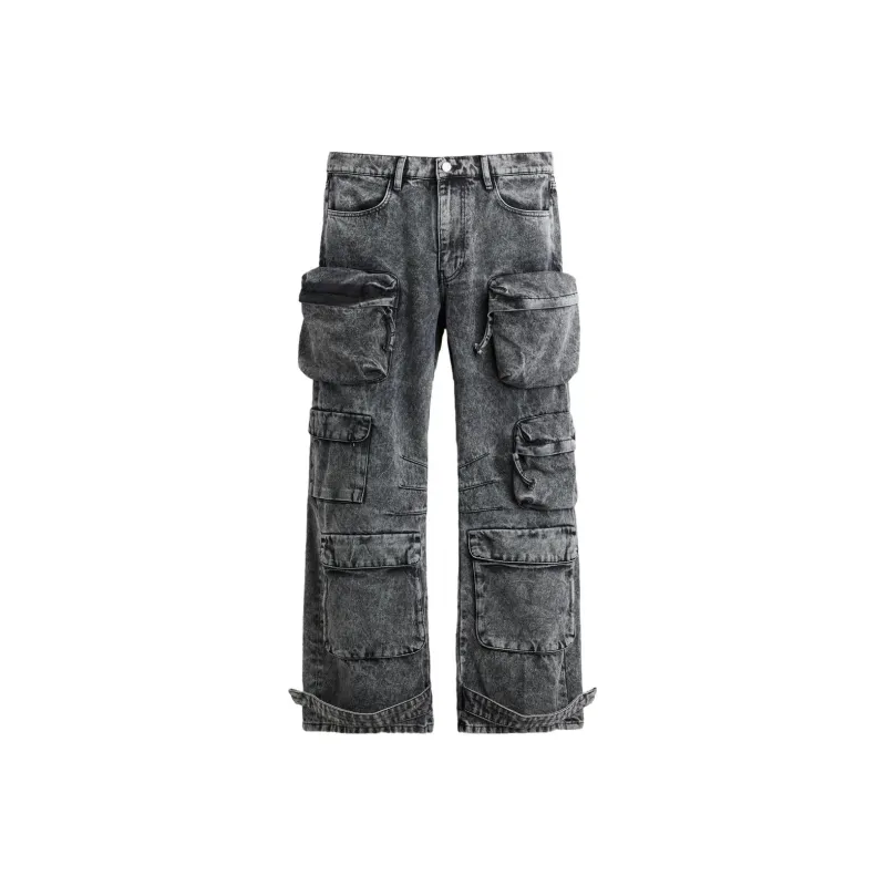 ZARA Jeans Men Gray-0