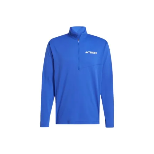 Adidas Free Shipping With AdiClub Terrex Multi Climacool 1/2 Zip Long Sleeve Tee