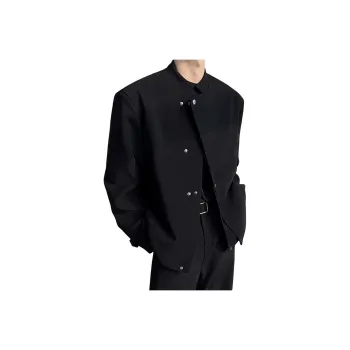 LA'T.WEEKEND Jackets Unisex Black