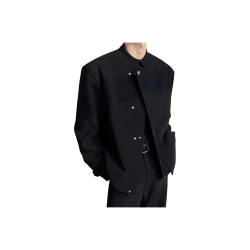 LA'T.WEEKEND Jackets Unisex Black