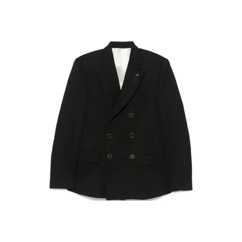 LARDINI Double breasted Blazer-0