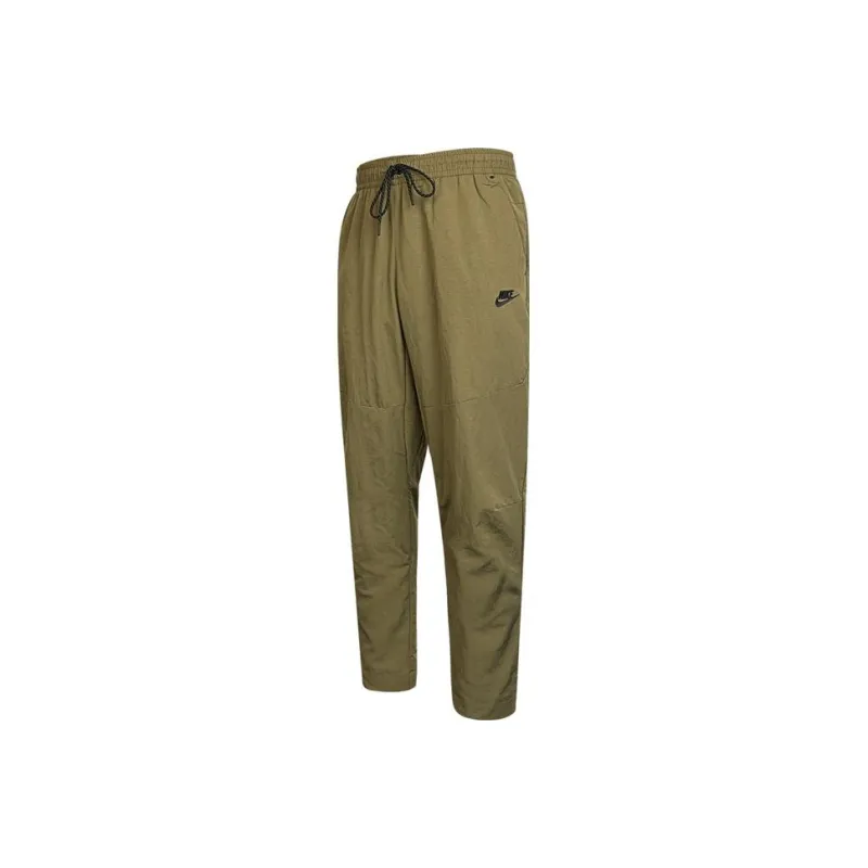 Nike Sportswear Essentials Series Casual Pants Men Olive Green-0