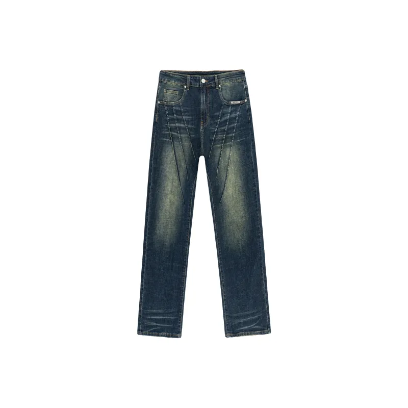 XINYINSU Jeans Unisex Dark Blue-7