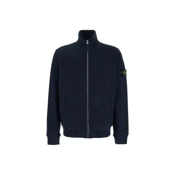 STONE ISLAND Compass Badge Zipped Sweatshirt