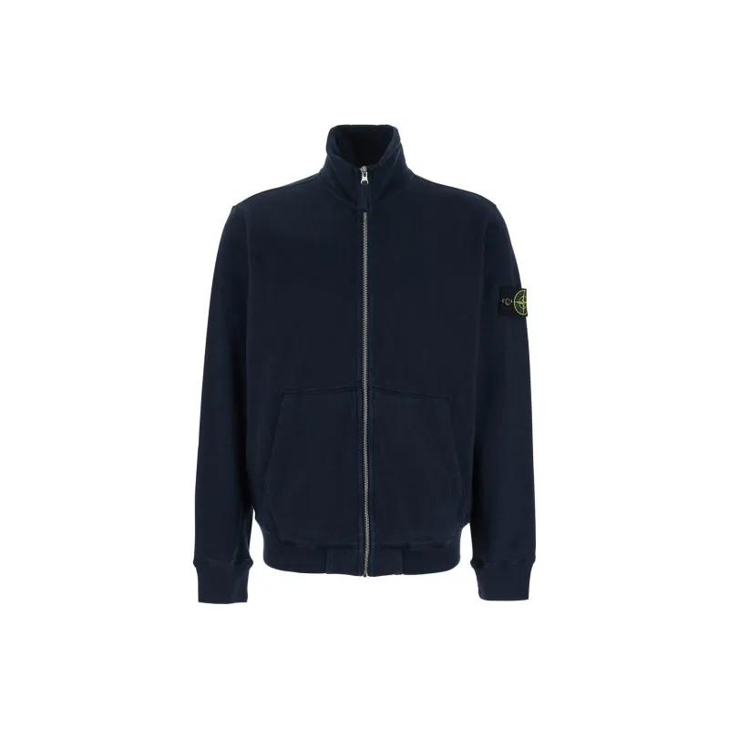 STONE ISLAND Compass Badge Zipped Sweatshirt-0