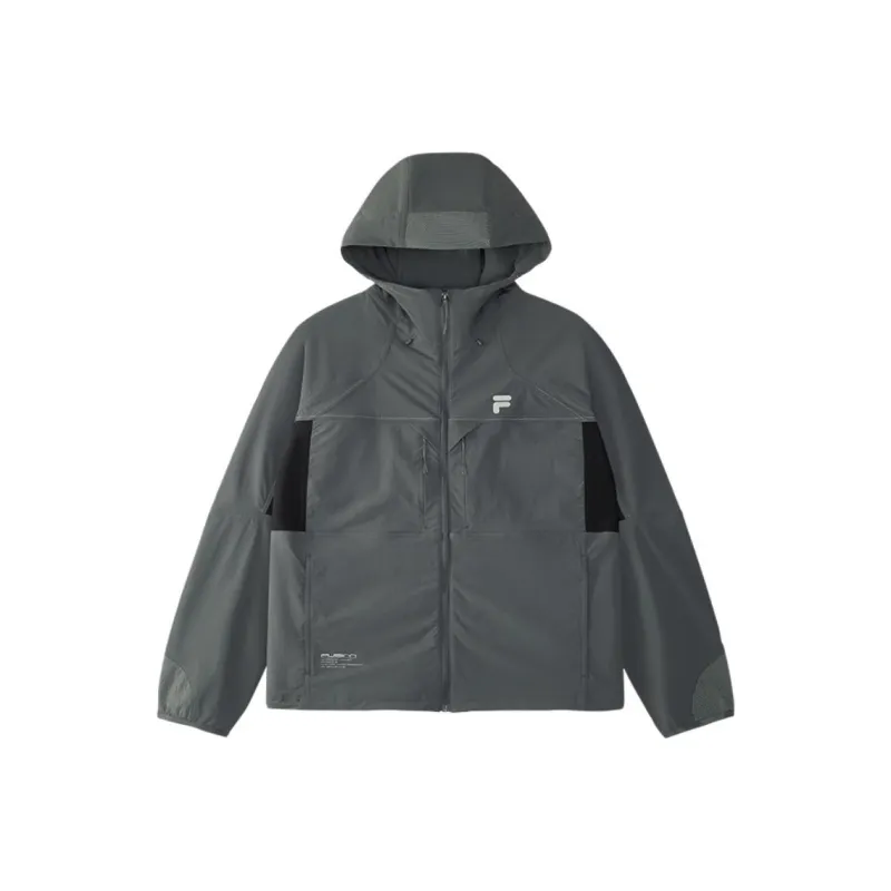 FILA FUSION URBAN TECH Jackets Coats Men's Mysterious Gray-0