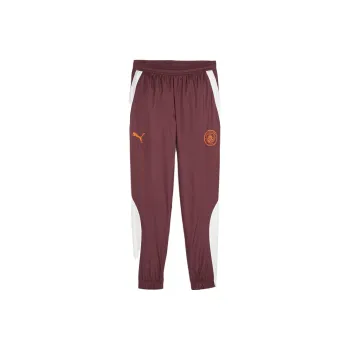 PUMA Manchester City F.C. Prematch Woven Pants Men Knitted Sweatpants Men's Fuchsia