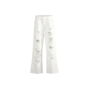 FA2LO Jeans Unisex White