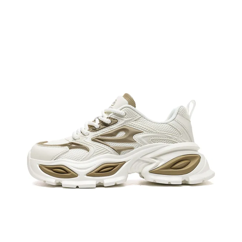 ZOIBBOE Cushioning, Slip Resistant, Abrasion Resistant, Breathable Coverage Low Top Chunky Sneakers Unisex-0