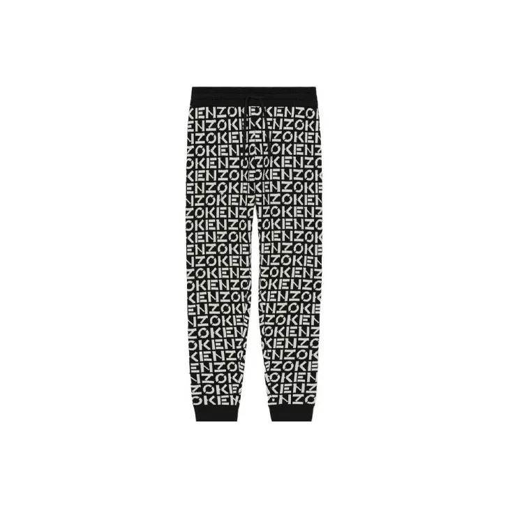 KENZO Casual Pants Men Black-0