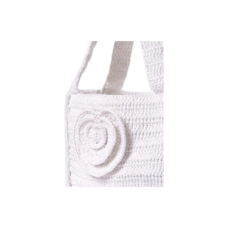 Gimaguas Fabric Handbag Women's White-4