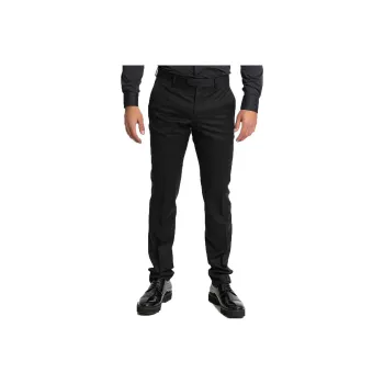 Zzegna Casual Pants Men's Black