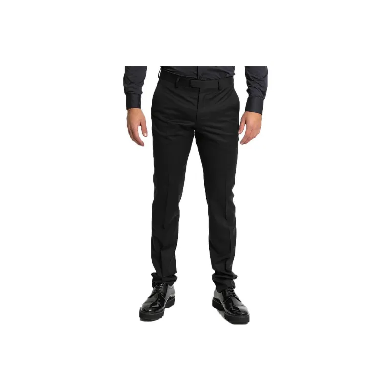 Zzegna Casual Pants Men's Black-0