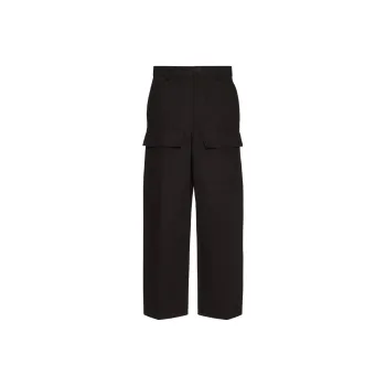Valentino Wide Leg Cargo Trousers