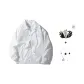 White (Comes with Trendy Necklace+Crossbody Bag)