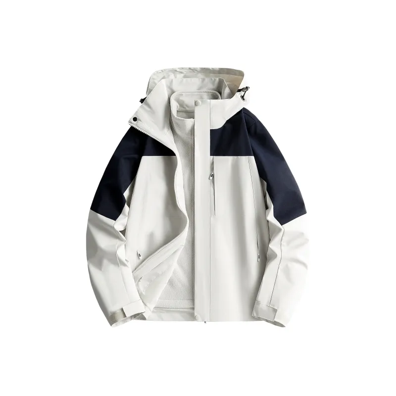 Mulinsen Jackets Coats Unisex Blue White Pink-5