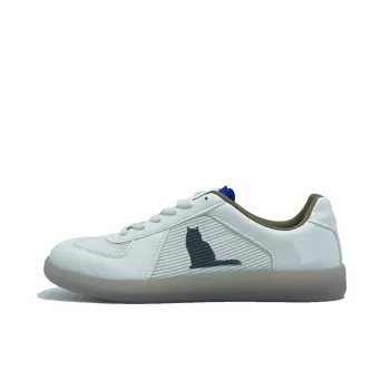 PAIN OR PLEASURE Skateboard Shoes Unisex White Blue Magnolia
