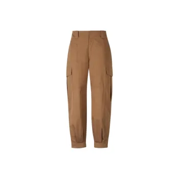 Alexander McQueen Cotton Cargo Trousers