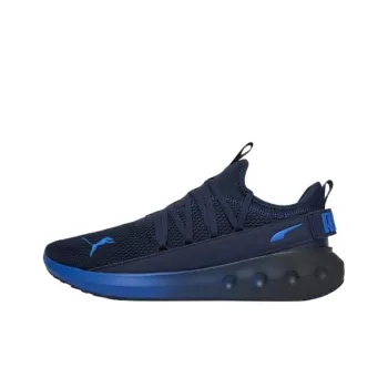 PUMA SOFTRIDE Carson Anti Slip Wear Resistant Low Top Running Shoes Men's Blue