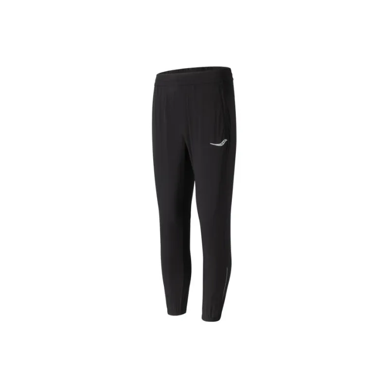 Saucony Knitted Sweatpants Men Jet Black-0