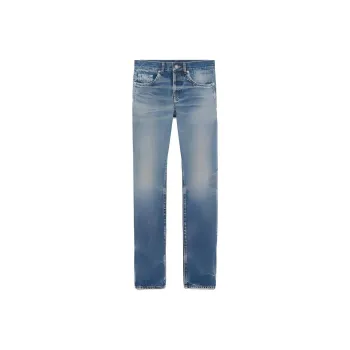 SAINT LAURENT Low Rise Slim Fit Jeans