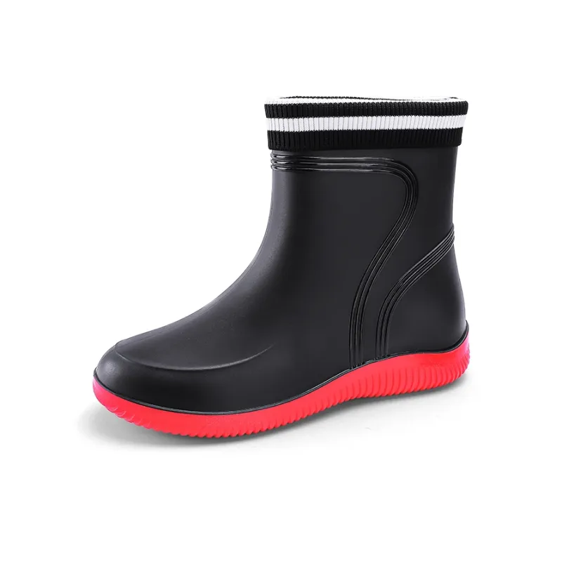 LONGYING Rain Boots Men-4