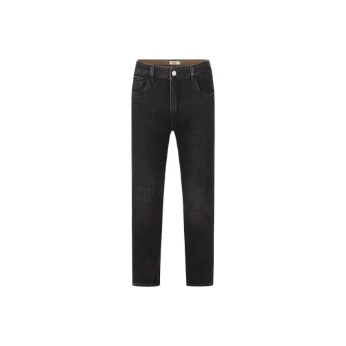 Jeep JEEP Jeans Men's Pure Black