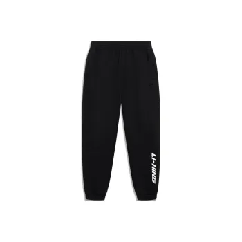 LiNing Sports Life Collection Knitted Sports Pants Men's Black