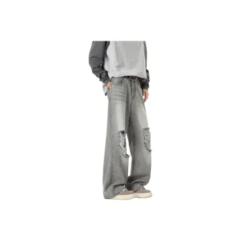 GROGNAK Jeans Unisex Light Gray