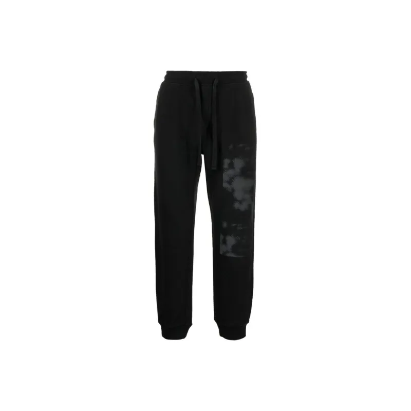 STONE ISLAND Knitted Sweatpants Men's Black-0
