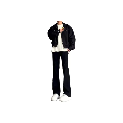colour-block track pants Blau Black