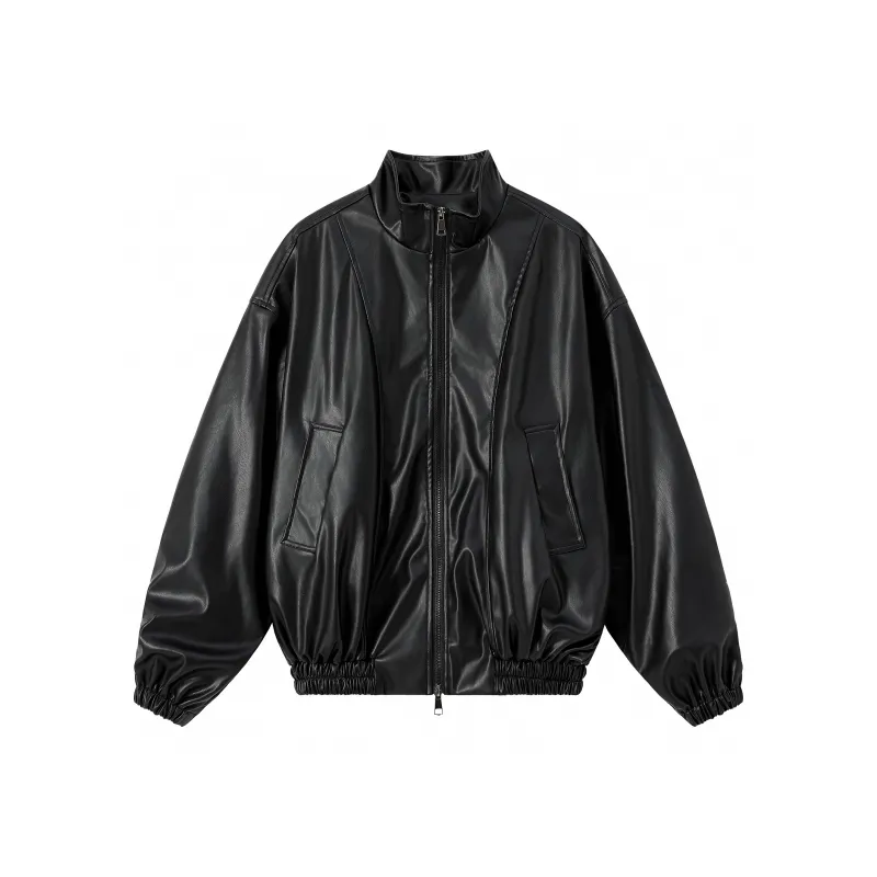 BODY GLOVE Leather Jacket Unisex Black-0