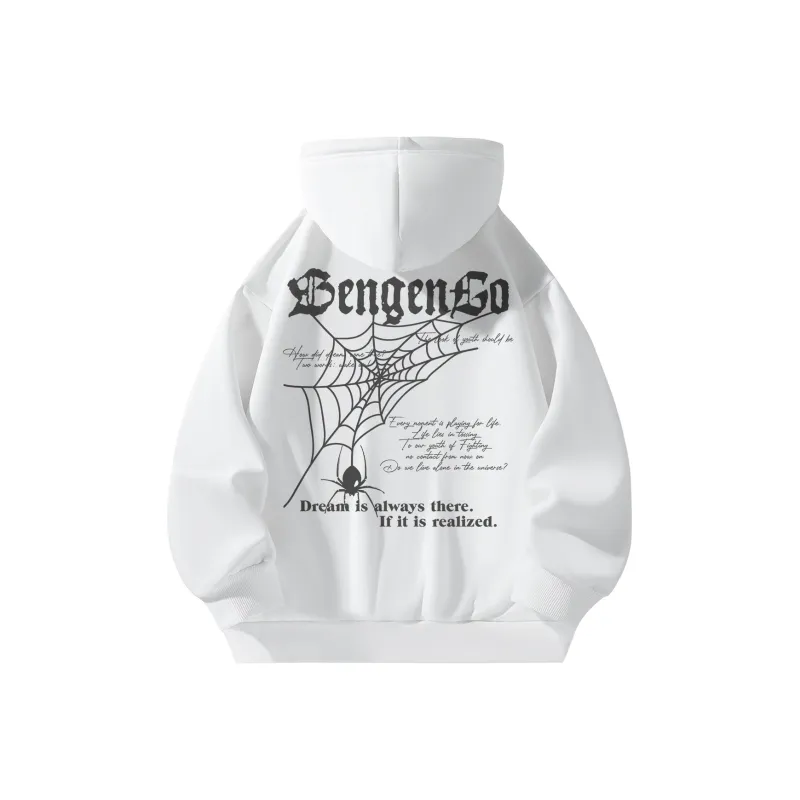 BENGEN Jackets Coats Unisex White-2