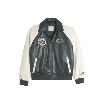 Hollister Jackets Coats Men's Dark Olive/Cream