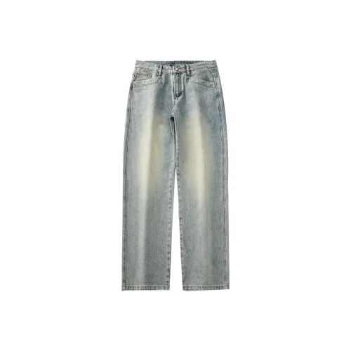 FAIRWHALE Jeans Unisex Denim Blue