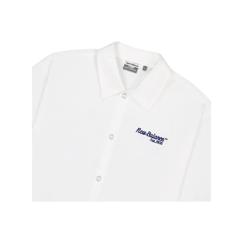 New Balance SS24 Shirt Men's White-4
