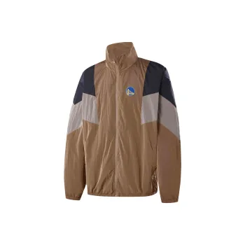 NBA Jackets Coats Unisex Gold Brown