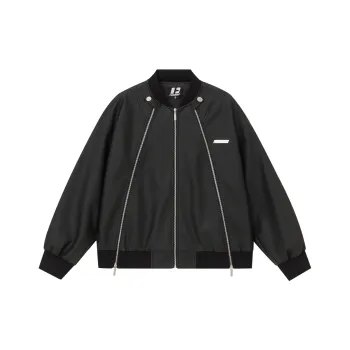 FORNINES Leather Jackets Coats Unisex