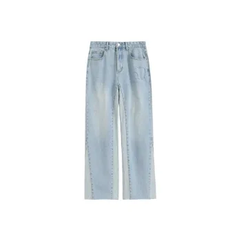 WAITINGWAVE Jeans Men's Light Blue