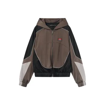 BLIND402 Jackets Unisex Black Brown