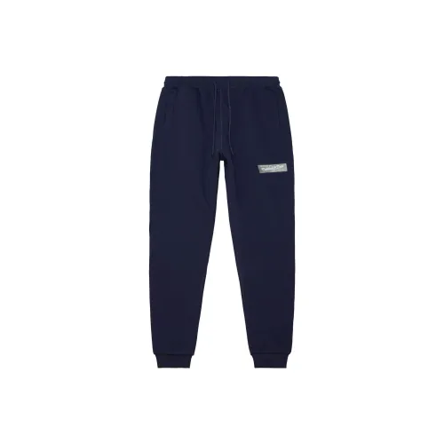 Mitchell Ness Knitted Sweatpants Men Navy Blue