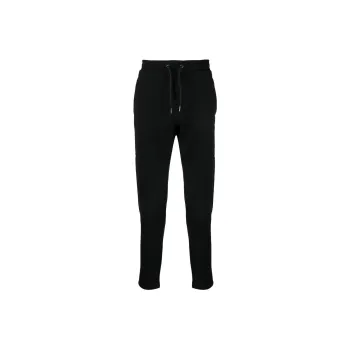 KARL LAGERFELD FW22 Knitted Sports Pants Men's Black
